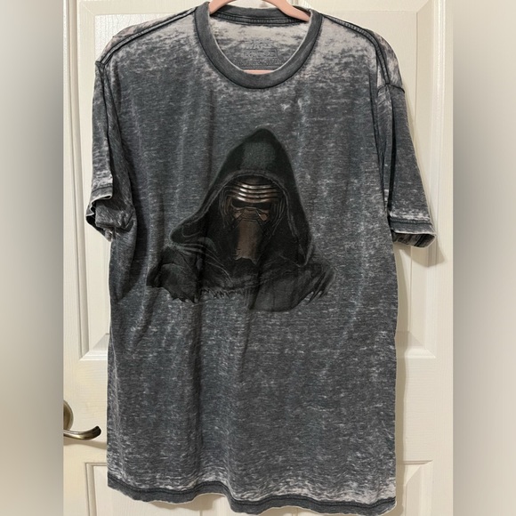 Rolling Stones NYC '75 Grey Burnout T-Shirt - 100% Cotton, Vintage Style